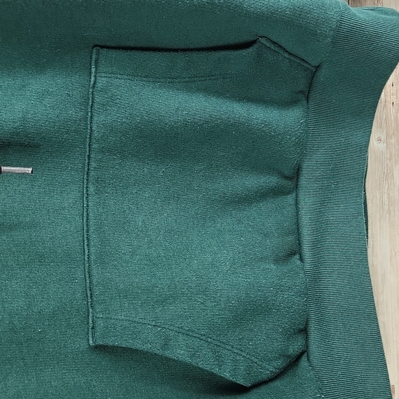 VICTORIA'S SECRET PINK, 0329, Women's  green hoodie sweatshirt, Sz XS - Picture 3 of 6